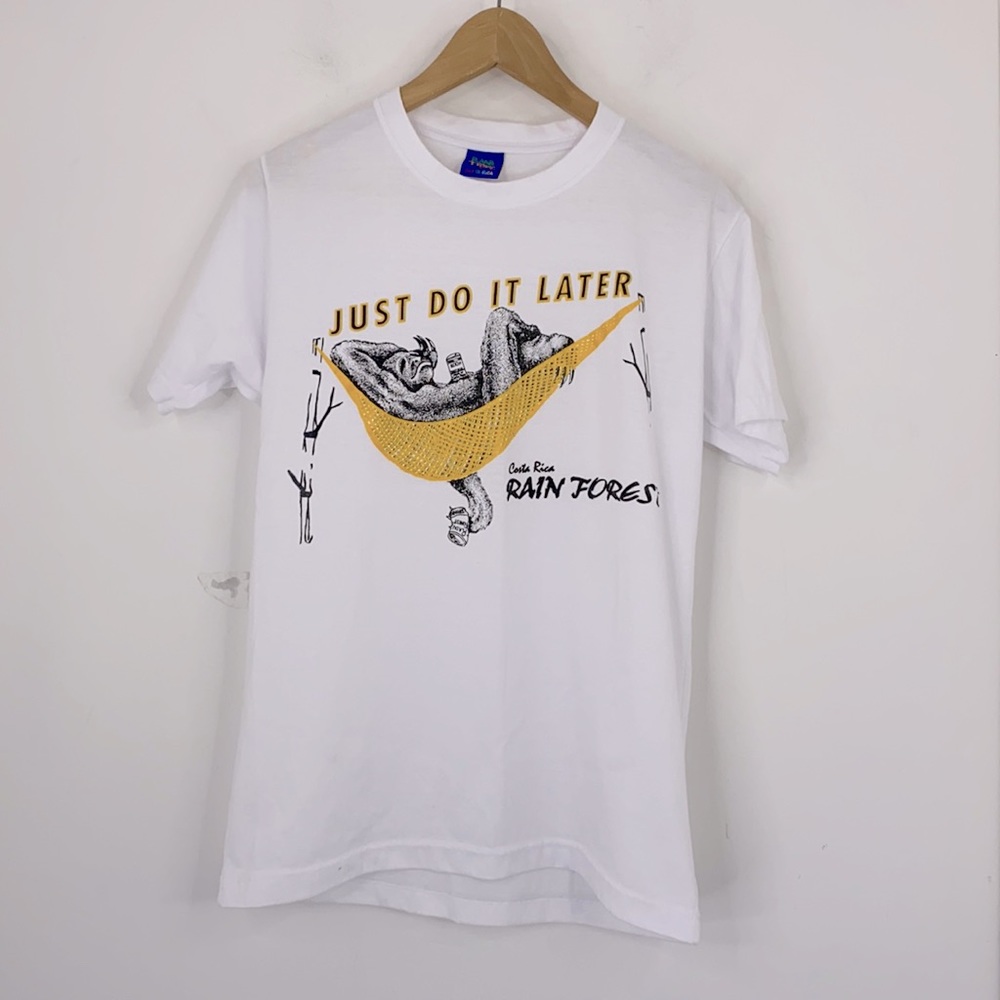 Costa Rica Just Do It Later Graphic Shirt